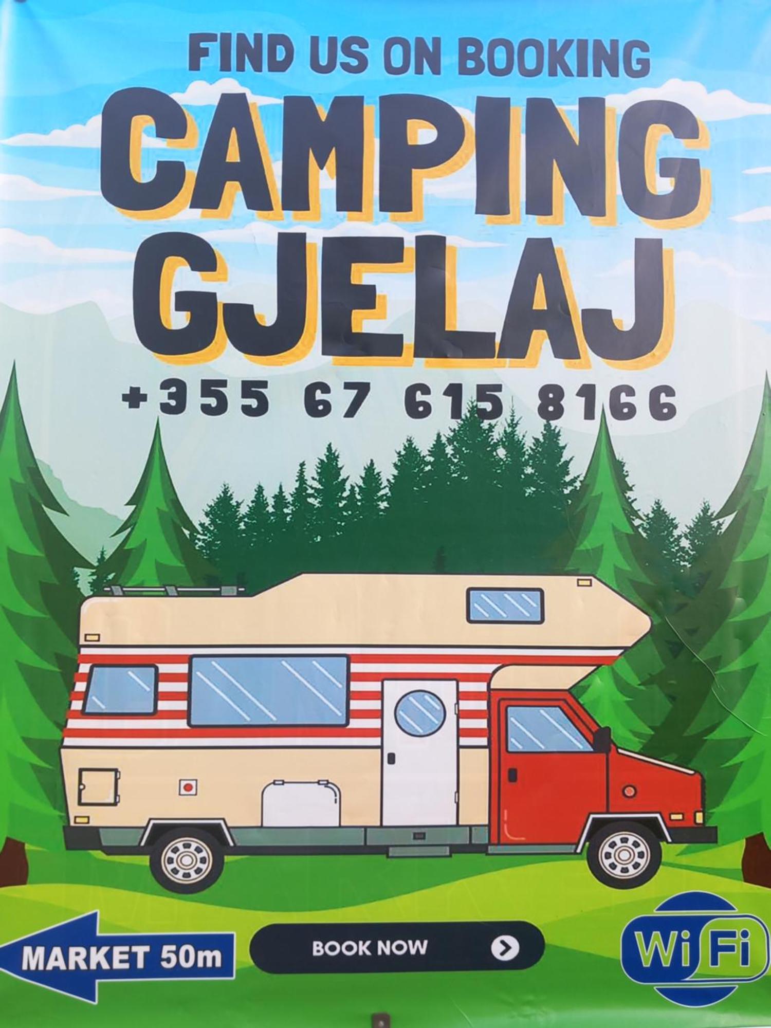 Camping Gjelaj Ξενοδοχείο Baks-Rrjoll Εξωτερικό φωτογραφία